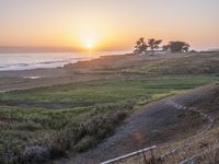 Dawn on the Highway: California Landscape