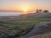 Dawn on the Highway: California Landscape