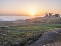 Dawn on the Highway: California Landscape