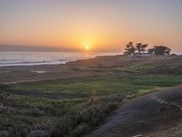 Dawn on the Highway: California Landscape