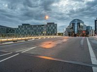 Dawn over Berlin: A Dramatic Cityscape