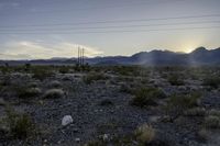 Dawn Over California Desert