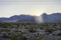 Dawn Over California Desert