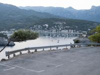 Dawn Over Coastal Road in Mallorca, Spain