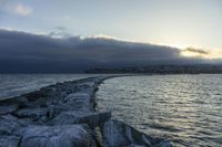 Dawn over the Coastal Waters of Los Angeles, California, USA