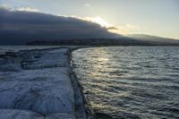 Dawn over the Coastal Waters of Los Angeles, California, USA