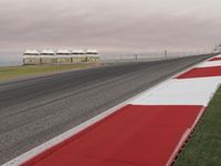 Dawn over Highway: Asphalt Field and Clear Sky