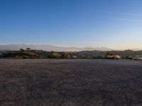 Dawn Over Los Angeles: A View of Asphalt and Skyline