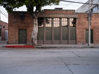 Dawn Over Los Angeles: Urban Road Scene