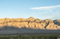 Dawn Over Mountain Plain in California