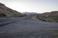 Dawn Over Mountain Range in Utah