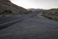 Dawn Over Mountain Range in Utah