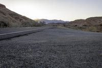 Dawn Over Mountain Range in Utah