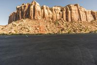 Dawn Over National Park Desert Geology 002