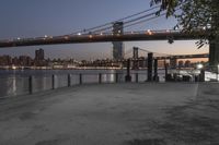 Dawn over New York City Skyline