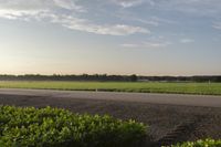 Dawn Over Rural Canadian Landscape: A Serene and Peaceful View