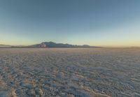 Dawn Over Salt Lake Landscape in Salt Lake City, Utah