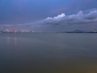 Dawn over Shenzhen Sea Shore