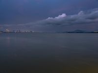 Dawn over Shenzhen Sea Shore