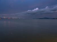 Dawn over Shenzhen Sea Shore