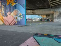 Dawn Over Taipei River: Exploring the Street Art District