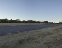 Dawn Over USA: A Serene View of a Rural Field and Tree