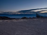 Dawn Overlooking Los Angeles in California, USA