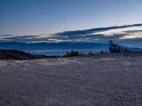 Dawn Overlooking Los Angeles in California, USA