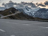 Dawn Overlooking a Dramatic Mountain Landscape