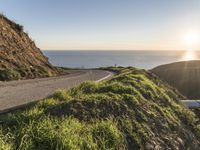 Dawn on the Pacific Coast Highway in California, USA