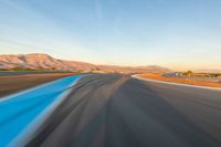 Dawn at the Race Track: A View of the Clouds