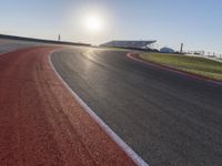 Dawn at the Race Track: A Stunning Sunrise