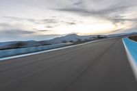 Dawn at the Race Track: Sunrise and Clouds