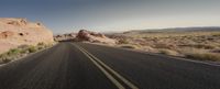 Dawn Road in Colorado, USA