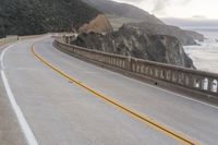 Dawn Road on Pacific Coast Highway in Big Sur, California, USA