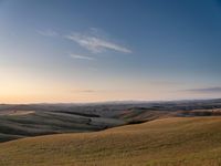 Dawn over the Rustic Road in Tuscany, Italy