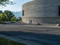 Dawn in Salt Lake City: Concrete Shadows and Urban Design