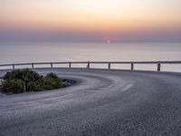 Dawn Scenic Road Along the Mallorca Coast