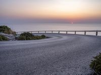 Dawn Scenic Road Along the Mallorca Coast