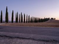 Dawn over Tuscany's Rugged Landscape in Italy (001)