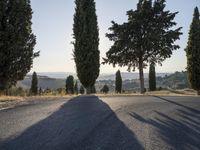 Dawn in Tuscany, Italy: A Scenic Road