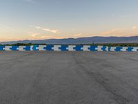 Dawn in USA: Asphalt Road and Clouds