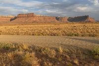 Dawn in Utah: Desert Landscape with Clear Skies