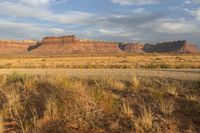 Dawn in Utah: Desert Landscape with Clear Skies