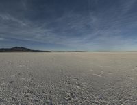 Dawn in Utah's Desert: Salt Lake and Serene Landscape