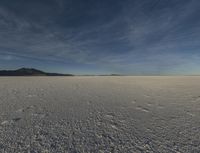 Dawn in Utah's Desert: Salt Lake and Serene Landscape