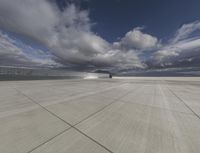 Dawn View of Los Angeles Airport Runway in California, USA