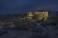 Dawn Over Yucca Valley, California Mountain 001