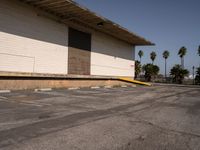 Daylight View of an Industrial Depot in Los Angeles