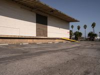 Daylight View of an Industrial Depot in Los Angeles